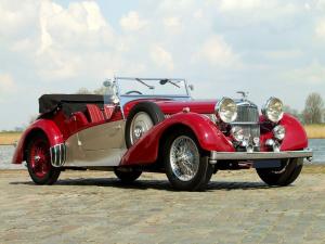 Alvis Speed 25 SC Tourer by Vanden Plas 1937 года